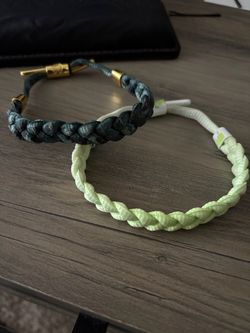 2 Rastaclat bracelets