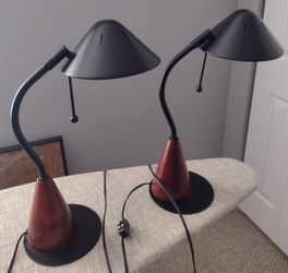 Vintage Holagen Table Lamp Set