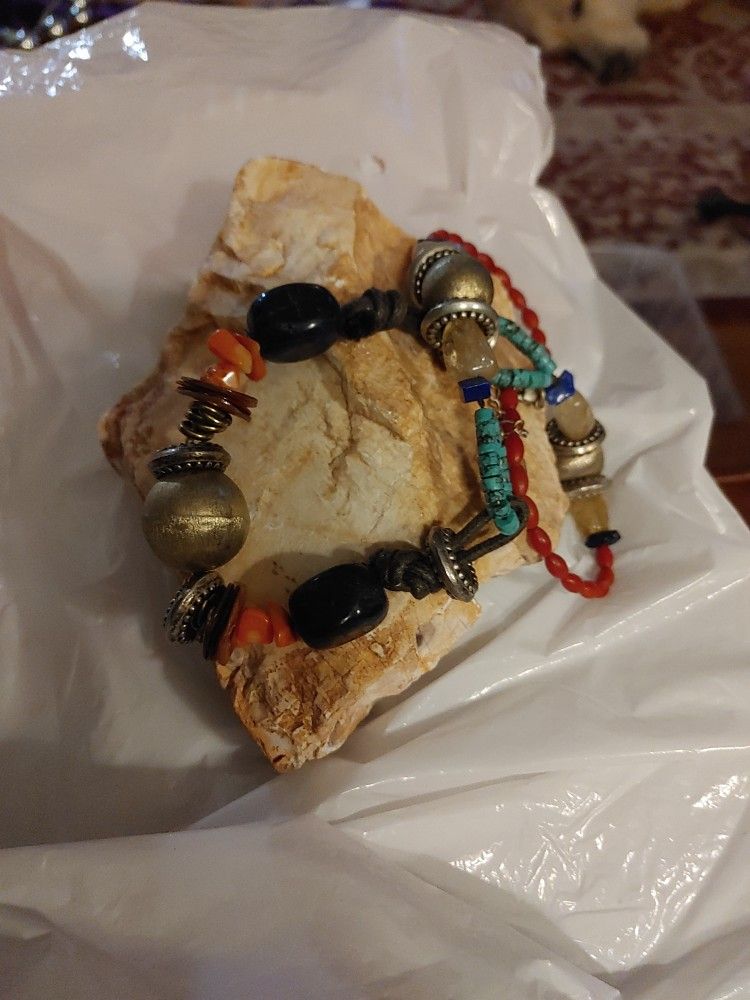 Coldwater creek Boho necklace. Fantastic design.