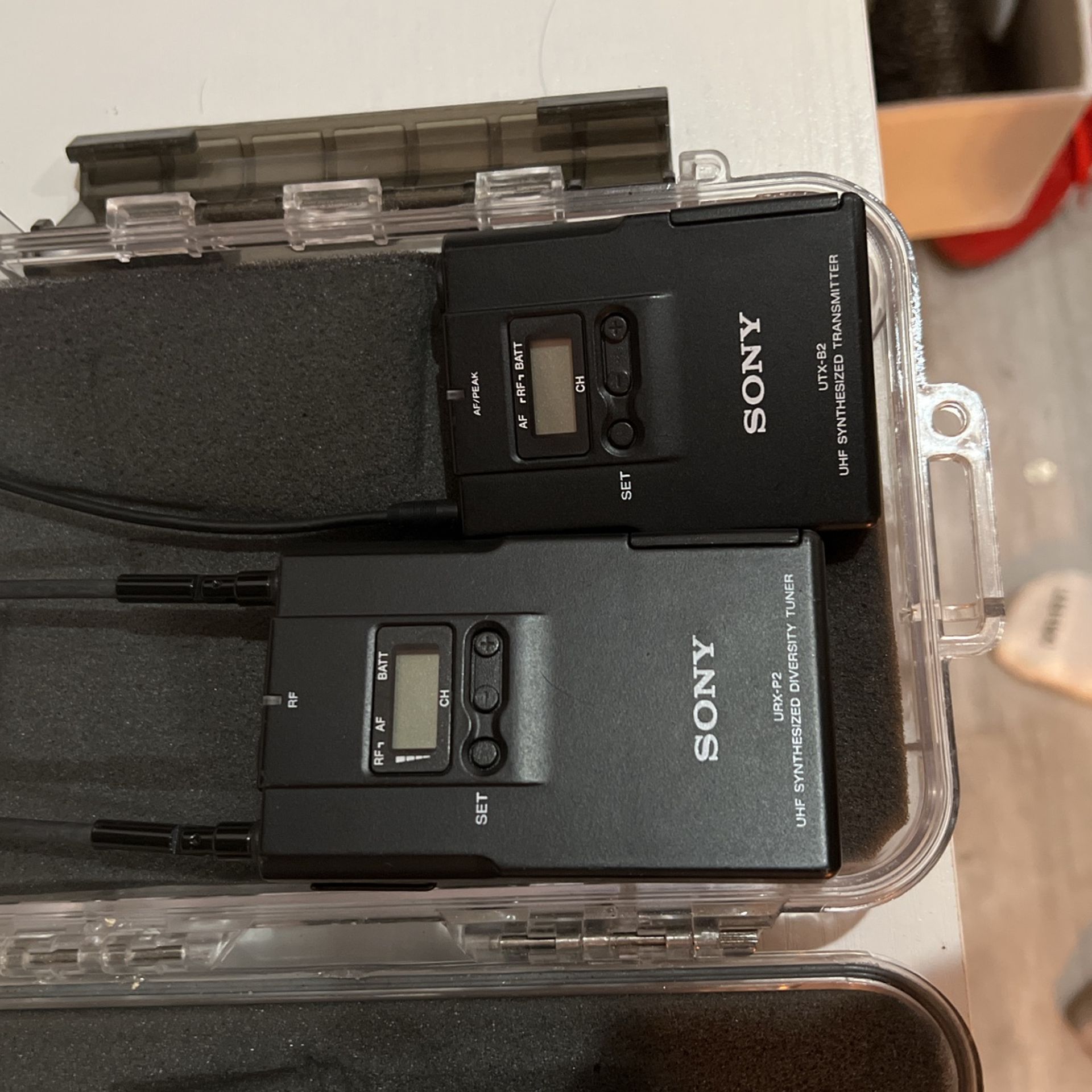 Sony Lav Mic And Receiver