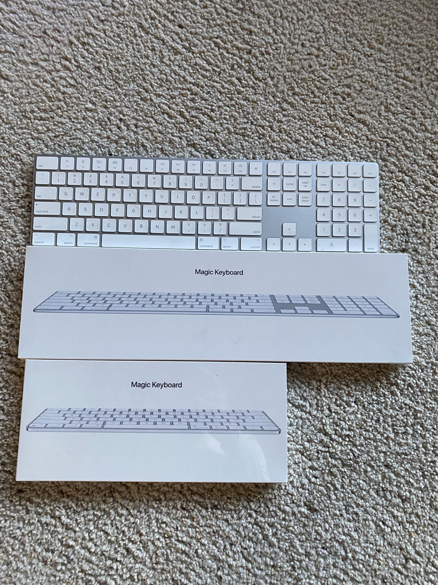📦 NEW & Used Apple Magic Keyboards – Full & Compact Size – $180 for All or $70–$80 Each