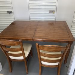 Dining Set With 4 Chairs 