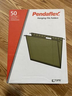 Pendaflex hanging file folders. 25 Total.