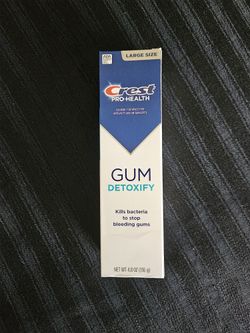 Crest ProHealth Gum Detoxify Toothpaste 4.8 Oz