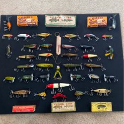 Vintage lures, Boxes, & Fish Sale (1891-92)