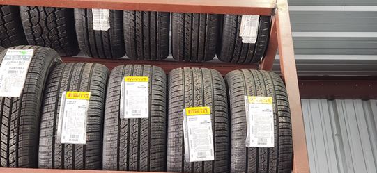 4 Pirelli P Zero A/S 215/55R17 Tires