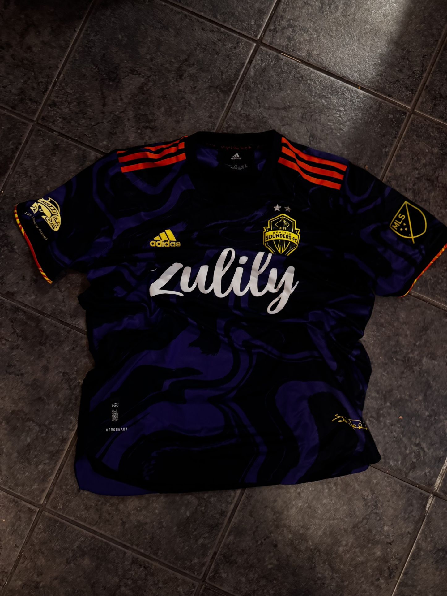 seattle sounders “away” kit shirt (2021)