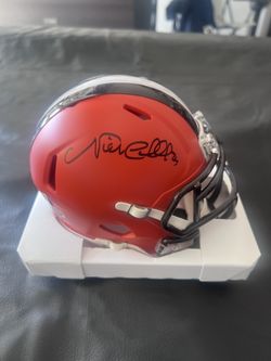 Cleveland Browns Mini Helmet Nick Chubb