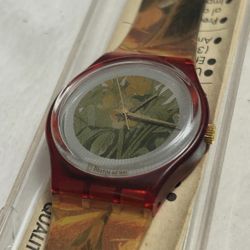 vintage 1994 Swatch Gent "La Vie En Rose" (GR122) watch. 