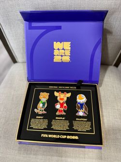 FIFA World Cup 2026 Semi-Final July 14, 2026 Dallas Mascot plaque