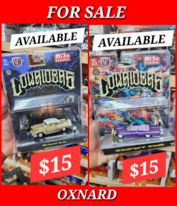 MIJO EXCLUSIVES M2 LOWRIDERS 1/64 SCALE