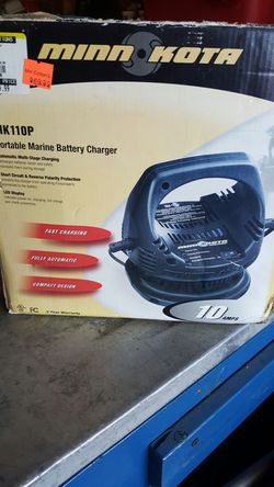 U Minn Kota marine battery charger
