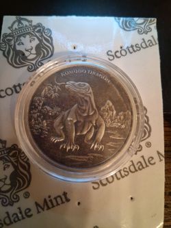 KOMODO  DRAGON ANTIQUE COLOR