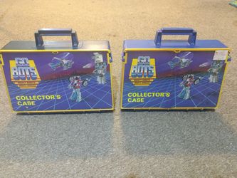 Vintage Tonka Toys Go Bots Collectors Case Lot