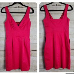 Express Design Studio Sheath dress size 0 Pink hot fuchsia sleeveless party