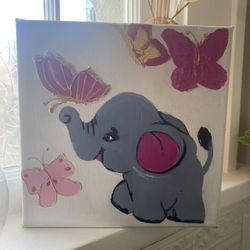 Children’s Art. Artwork. Paintings. Canvas. Home Decor. Wall Decor. 