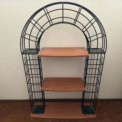 Wood/Metal CD Holder