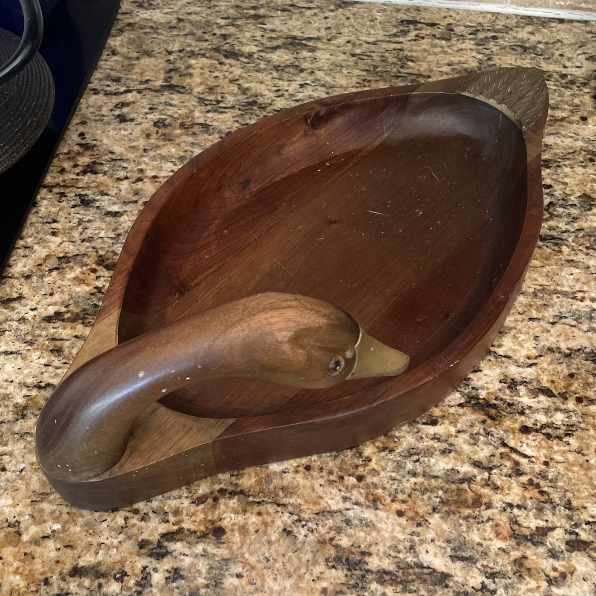 Wood Decorative Tray - Duck Themed