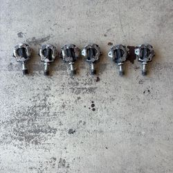 Various Shimano Clippers Pedals