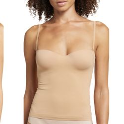 Skims Contour Lift Tank Nude Underwire Bra Tank