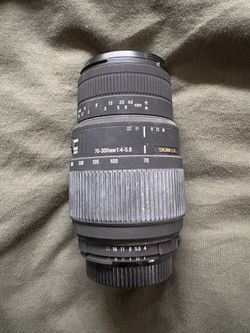 Sigma 70-300mm 1.4