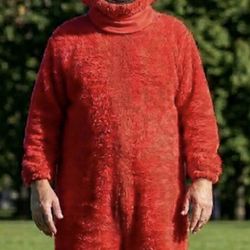 Adult Elmo Costume Party 