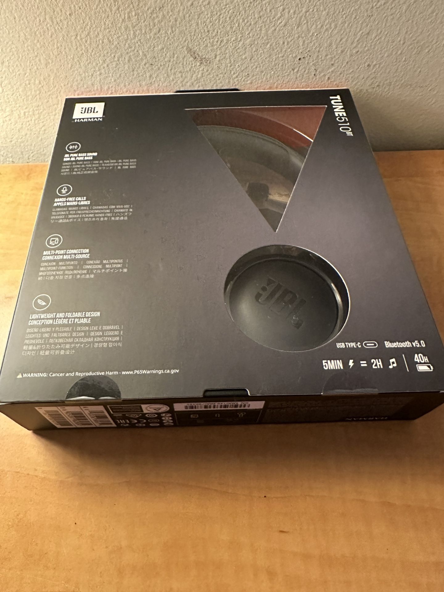 JBL Wiresless Tune510BT