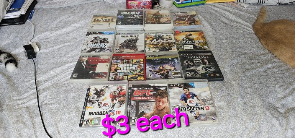 Ps3 Playstation 3 Games For September $3 Each