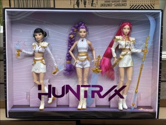 KPop Demon Hunters HUNTR/X Rumi Mira Zoey What It Sounds Like 3-Pack Mattel
