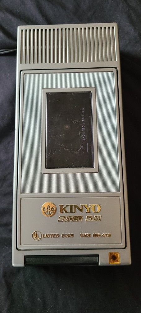 Kinyo Super Slim VHS UV-413 rewinder