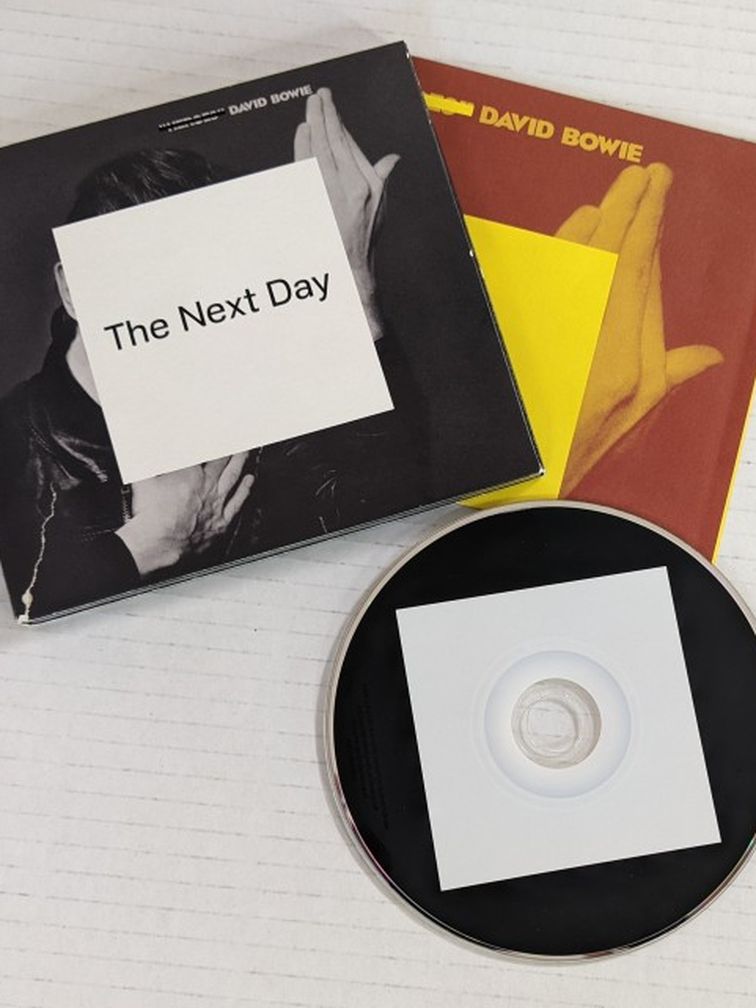 David Bowie The Next Day CD Album With Small Poster Info Below