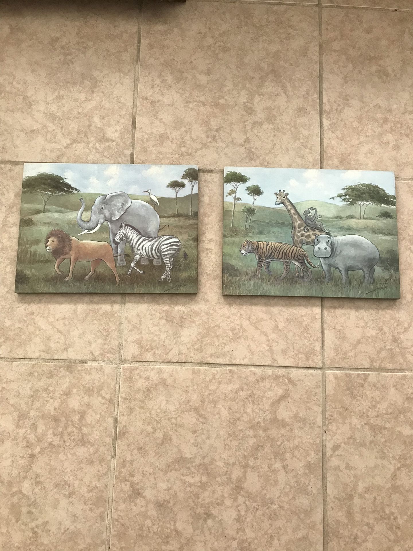 Animal Painting Frame