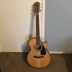 Acoustic guitar - Fender GC140SCE