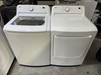 New washer and dryer set
