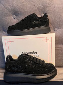 Alexander McQueen black all diamond