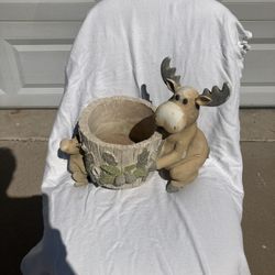 Moose Planter