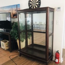 Glass Display Cabinet Curio