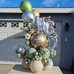 Happy Birthday Feliz Cumpleaños Balloon Bouquet 