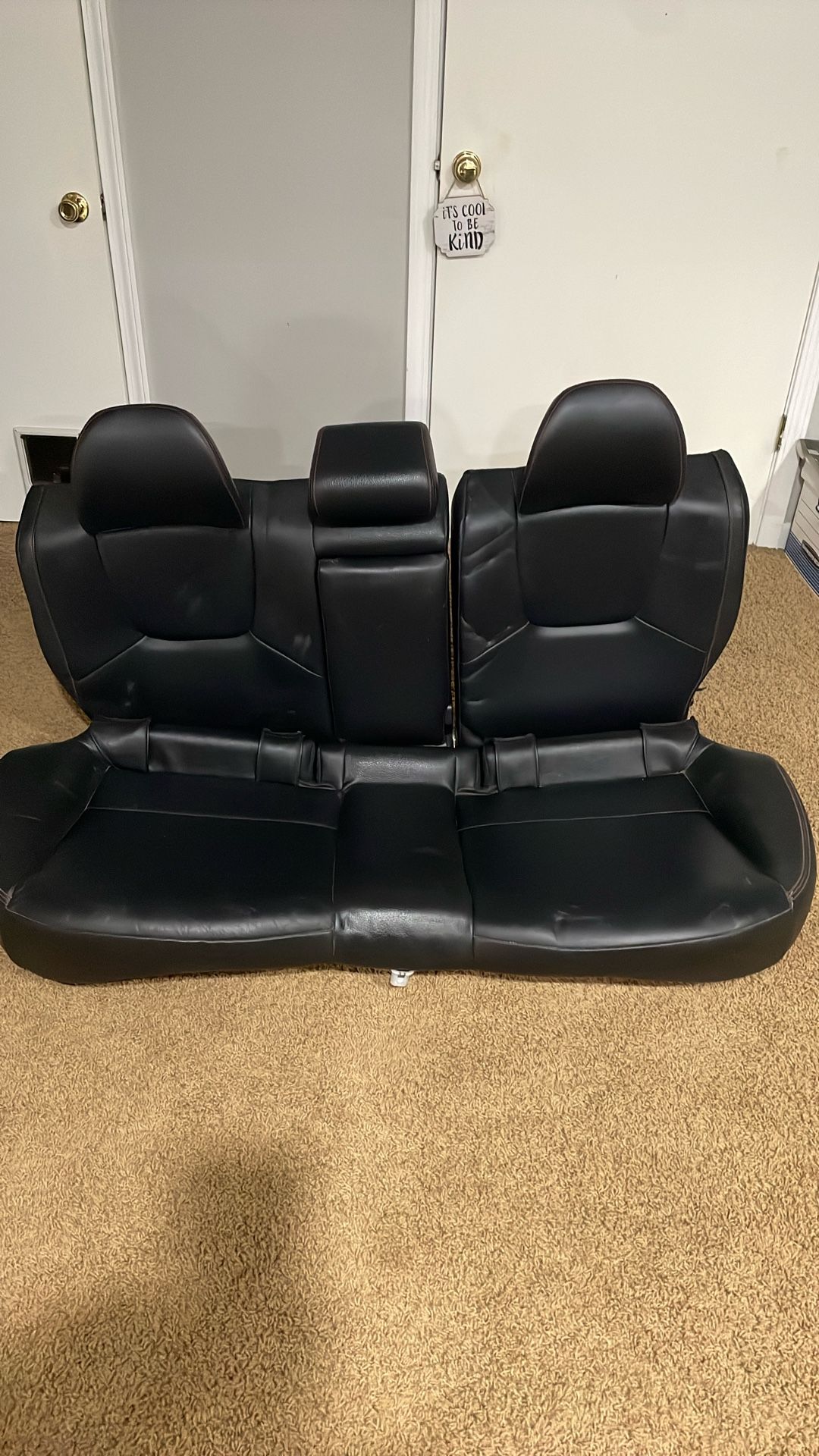 08-14 WRX Rear Leather Seat