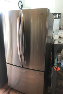 LG Three Door Refrigerator