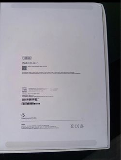 Apple iPad A16 Wi-Fi 128GB Silver