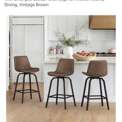 In Box Swivel Stools 