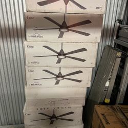 Brand New Minka-Aire Cone Outdoor/Indoor Ceiling Fan in Oil Rubbed Bronze