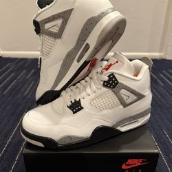 Jordan Retro 4 White Cement Size 10.5