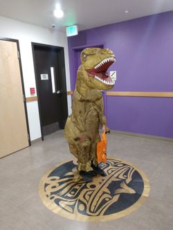 t rex , halloween costume