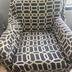Pair of Armchairs Needing Reupholstery