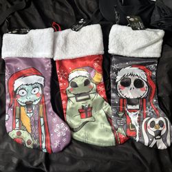 Nightmare before Christmas Stockings