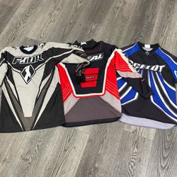 KIDS MOTOCROSS DIRTBIKE ATV RIDING JERSEYS SIZE LARGE