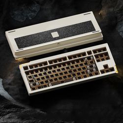Weikav Stars80 V2 TKL Custom Three-Mode Mechanical Keyboard (Cheese White)