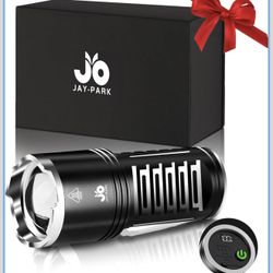 Brand New LED Flashlights High Lumens Rechargeable - 10000 Lumen with 10800mAh Battery